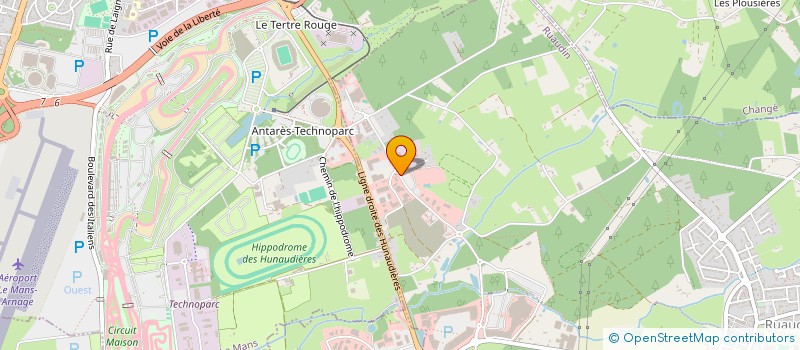 localisation de l'entreprise LC INVEST  RUAUDIN