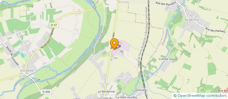 localisation de l'entreprise LC INVEST  BALZAC