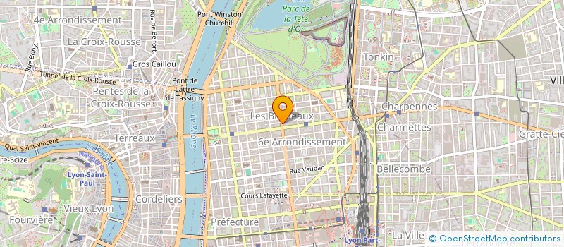 localisation de l'entreprise LC INVEST  LYON