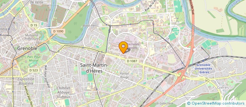 localisation de l'entreprise LC INVEST  SAINT-MARTIN-D'HERES