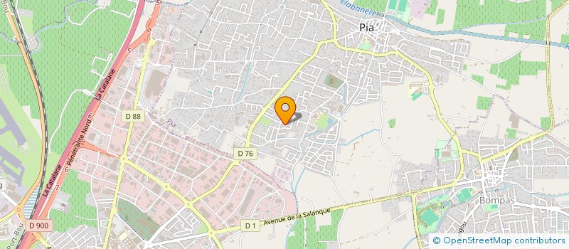 localisation de l'entreprise LC INVESTISSEMENT  PIA