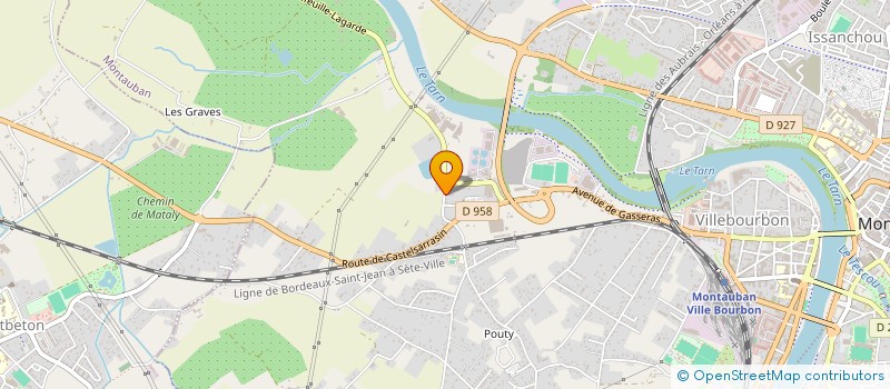 localisation de l'entreprise LC INVESTISSEMENT  MONTAUBAN