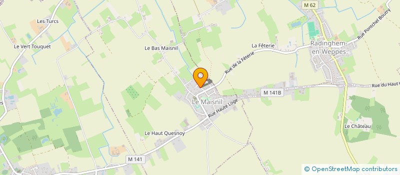 localisation de l'entreprise LC INVESTISSEMENTS à LE MAISNIL
