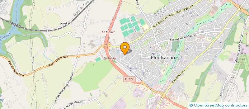 localisation de l'entreprise LC INVESTISSEMENTS  PLOUFRAGAN