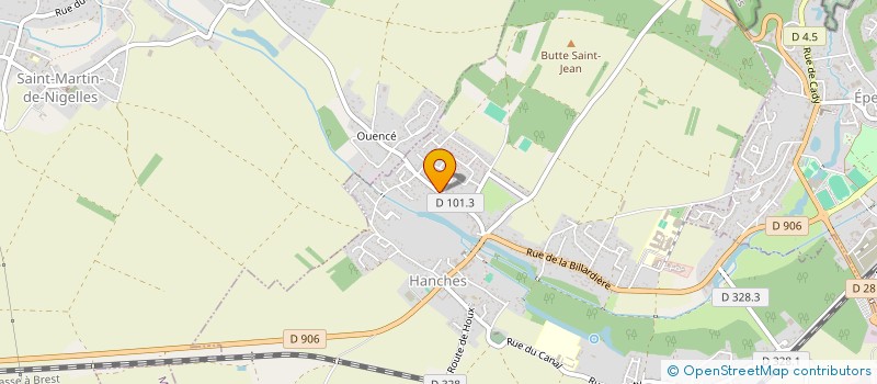 localisation de l'entreprise LC INVESTISSEMENTS à HANCHES