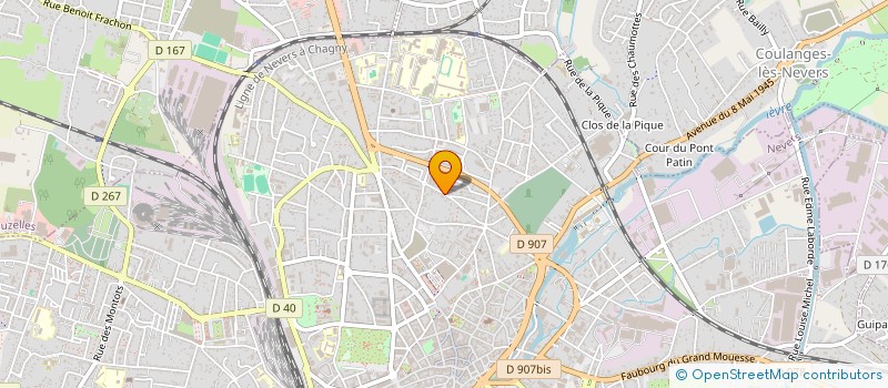 localisation de l'entreprise LC IT DEVELOPPEMENT à NEVERS
