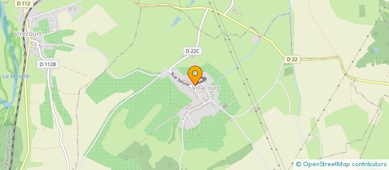 localisation de l'entreprise LC KREATION  BREMONCOURT