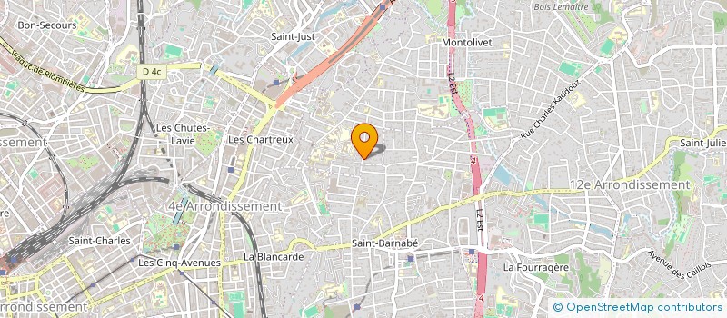 localisation de l'entreprise LC&LC à MARSEILLE
