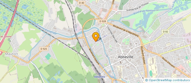 localisation de l'entreprise LC LOCATION à ABBEVILLE