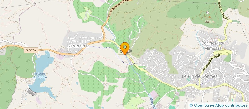 localisation de l'entreprise LC LOCATIONS à BORMES-LES-MIMOSAS