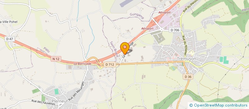 localisation de l'entreprise LC LONCLE  TREMUSON