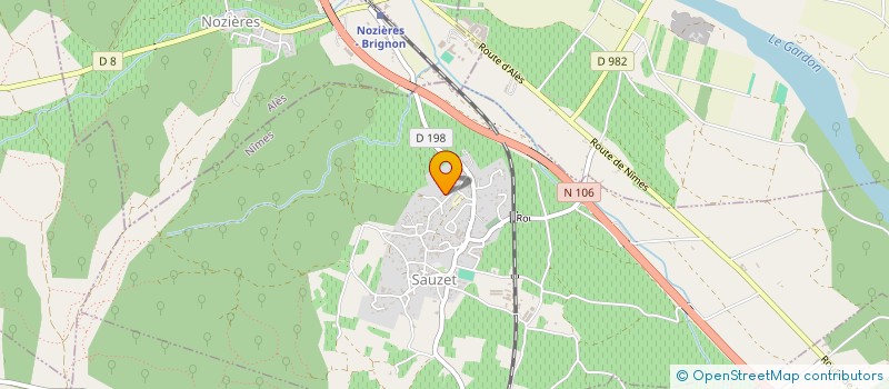 localisation de l'entreprise LC. MACONNERIE GENERALE  SAUZET