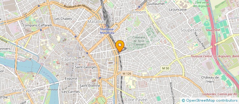 localisation de l'entreprise LC MANAGEMENT  TOULOUSE