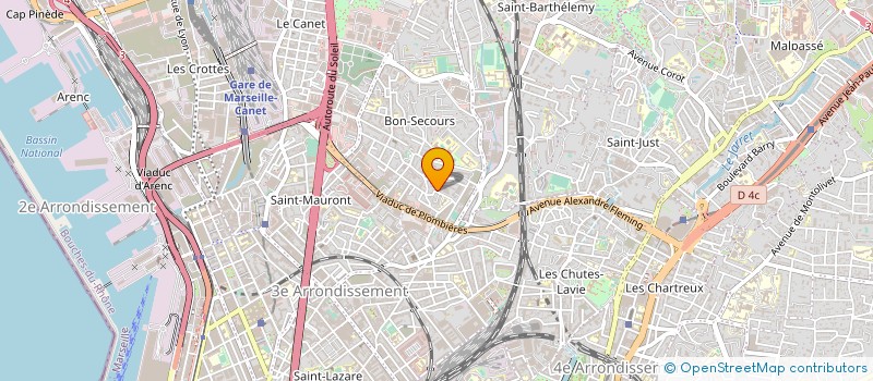 localisation de l'entreprise LC MARINE  MARSEILLE