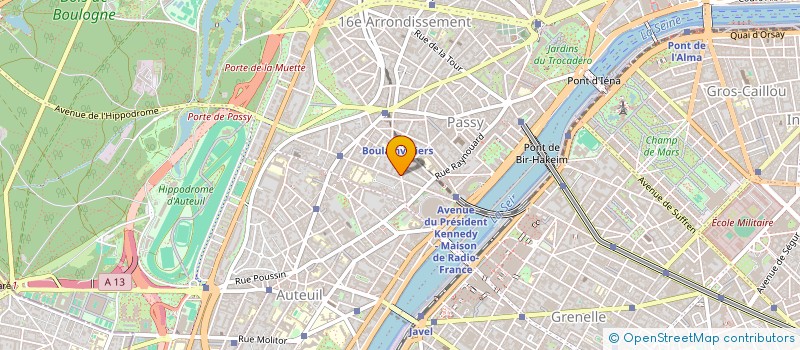 localisation de l'entreprise LC MARNE  PARIS