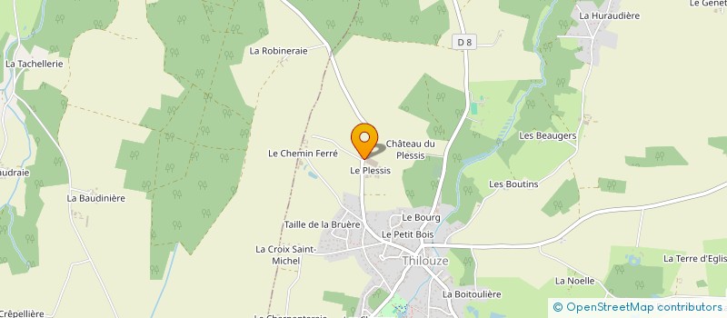 localisation de l'entreprise LC NEGOCE à THILOUZE
