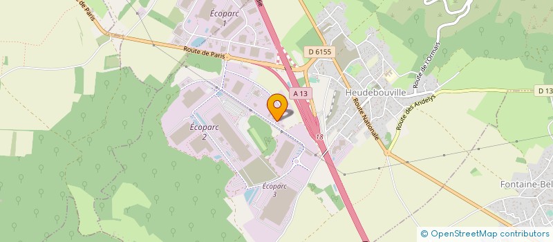 localisation de l'entreprise LC NET-PROPRETE  HEUDEBOUVILLE