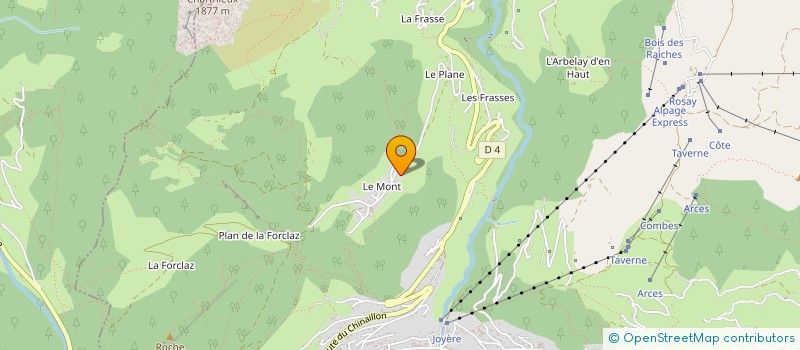 localisation de l'entreprise LC NO LMIT  LE GRAND-BORNAND