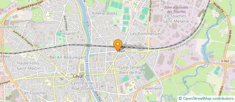 localisation de l'entreprise LC PATRIMOINE à LAVAL