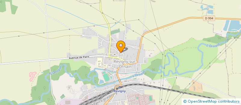 localisation de l'entreprise LC PLATRE SARL à REVIGNY-SUR-ORNAIN