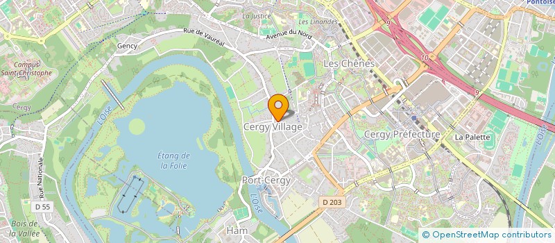 localisation de l'entreprise LC PONTOISE à PONTOISE