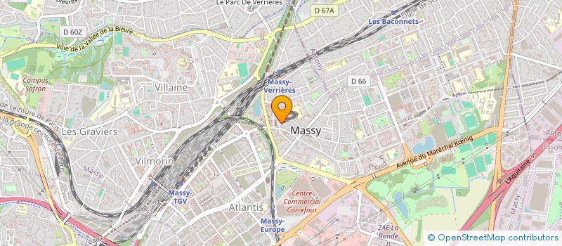 localisation de l'entreprise LC PRESTA à MASSY