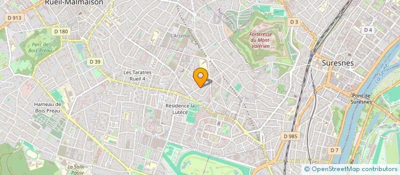 localisation de l'entreprise LC PROD'ACTION à RUEIL-MALMAISON