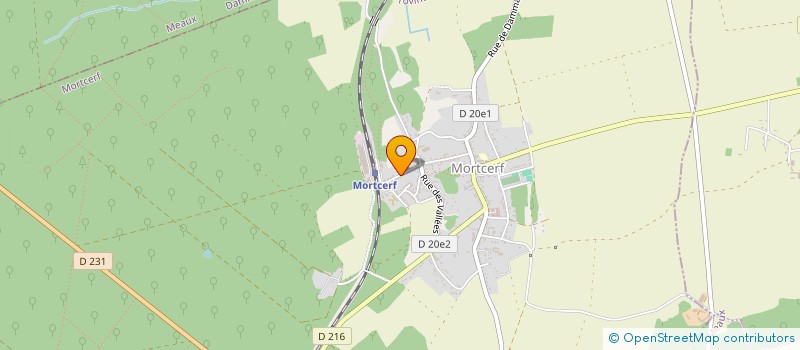 localisation de l'entreprise LC PROJET  DAMMARTIN-SUR-TIGEAUX