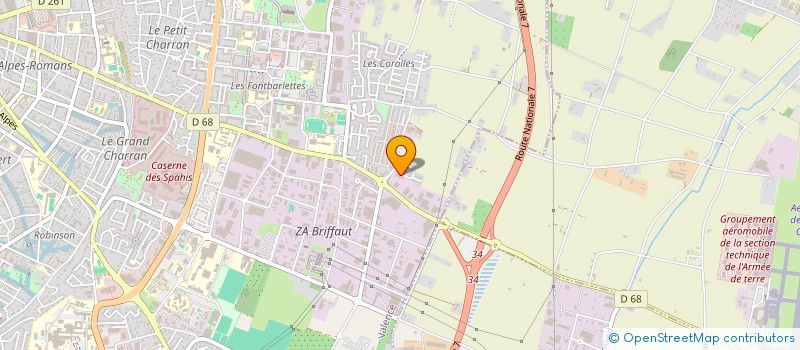 localisation de l'entreprise LC PROMOTION  VALENCE