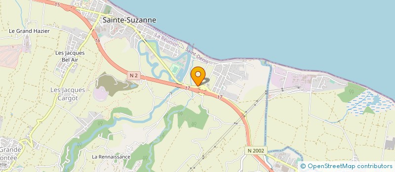 localisation de l'entreprise LC RECUP à SAINTE-SUZANNE