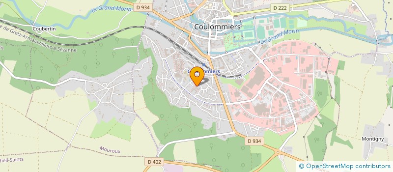 localisation de l'entreprise LC.RENOVE à COULOMMIERS