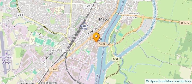 localisation de l'entreprise LC SAGE à MACON