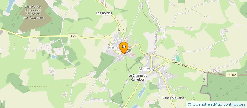 localisation de l'entreprise LC SERRURERIE D'ART  MONTMIRAIL