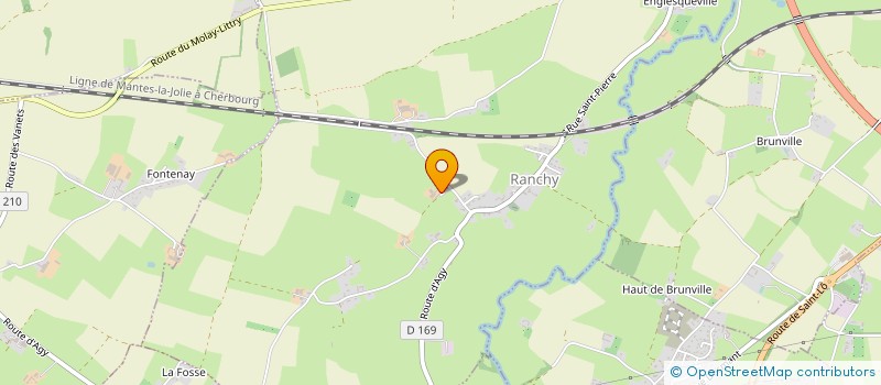 localisation de l'entreprise LC SOLS ET MURS  RANCHY