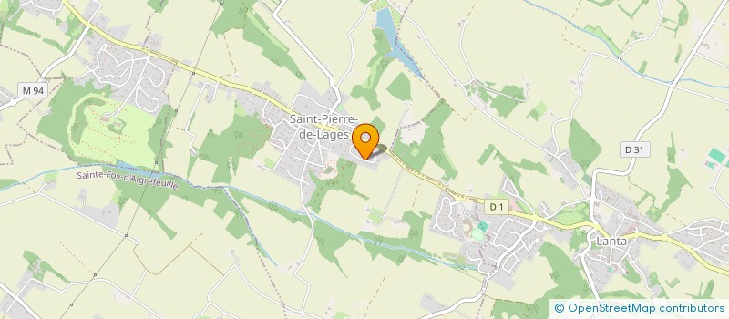 localisation de l'entreprise LC SPACE  SAINT-PIERRE-DE-LAGES