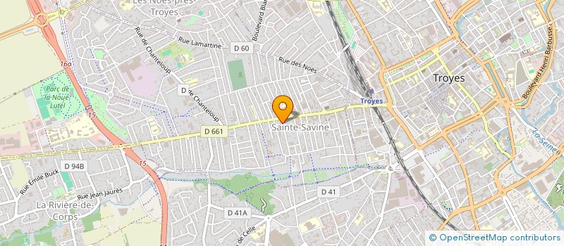 localisation de l'entreprise LC SPORT DESIGN  SAINTE-SAVINE