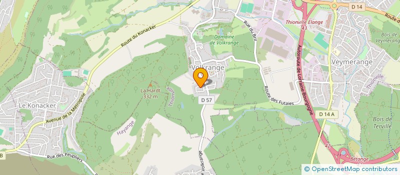 localisation de l'entreprise LC TEX  TING