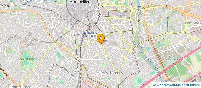 localisation de l'entreprise LC TEYRAN à MONTPELLIER