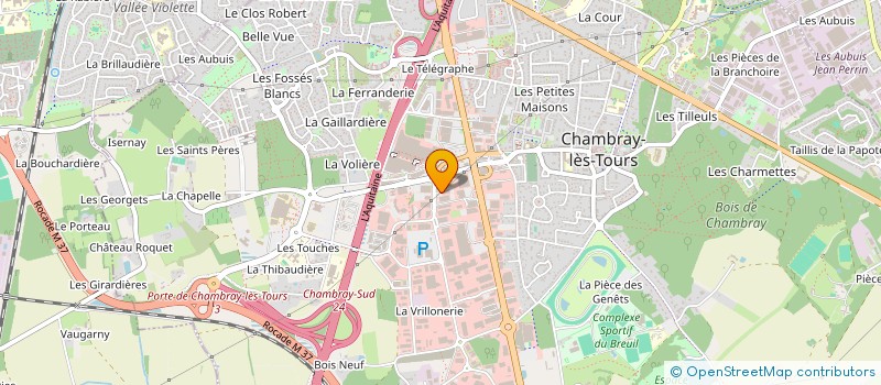 localisation de l'entreprise LC TOURS  CHAMBRAY-LES-TOURS