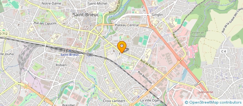 localisation de l'entreprise LC TRAITEUR à SAINT-BRIEUC