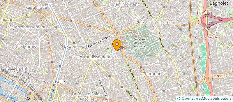 localisation de l'entreprise LC VOYAGES  PARIS