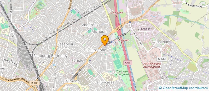 localisation de l'entreprise LC16 à TOULOUSE