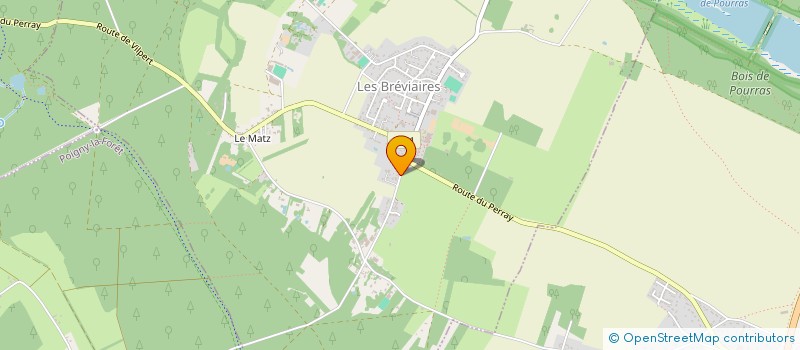 localisation de l'entreprise LC2C  LES BREVIAIRES