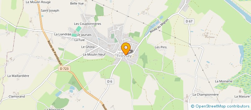 localisation de l'entreprise LC2G  CHAUVE