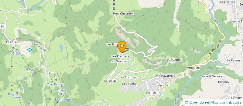 localisation de l'entreprise LC2G  ONNION