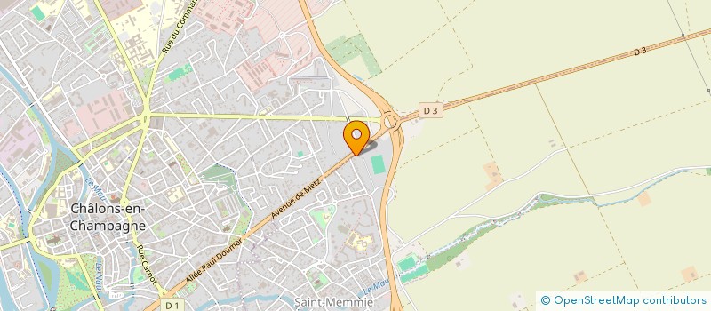 localisation de l'entreprise LC2M  SAINT-MEMMIE