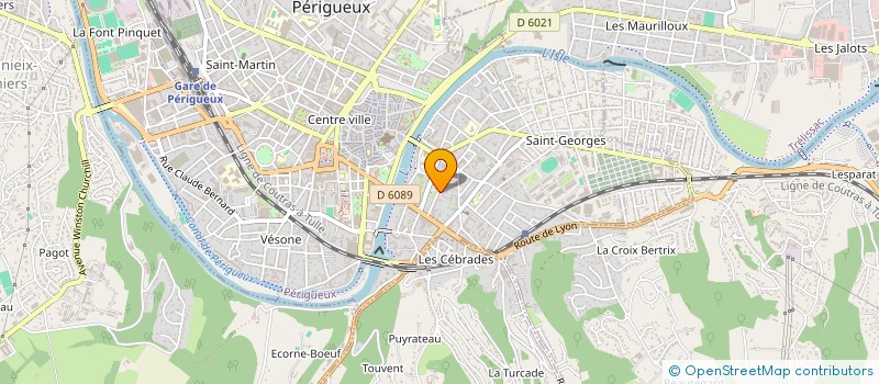 localisation de l'entreprise LC2M DAUDOU  PERIGUEUX