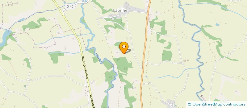 localisation de l'entreprise LC2N  SARRANT