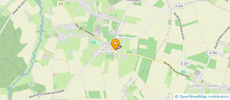 localisation de l'entreprise LC2P  USSY