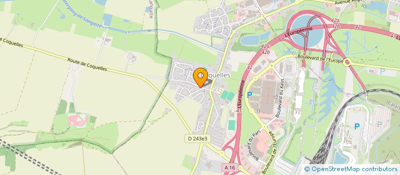 localisation de l'entreprise LC30 IMMO  COQUELLES